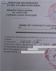 Ordre de versement des redevances foncières